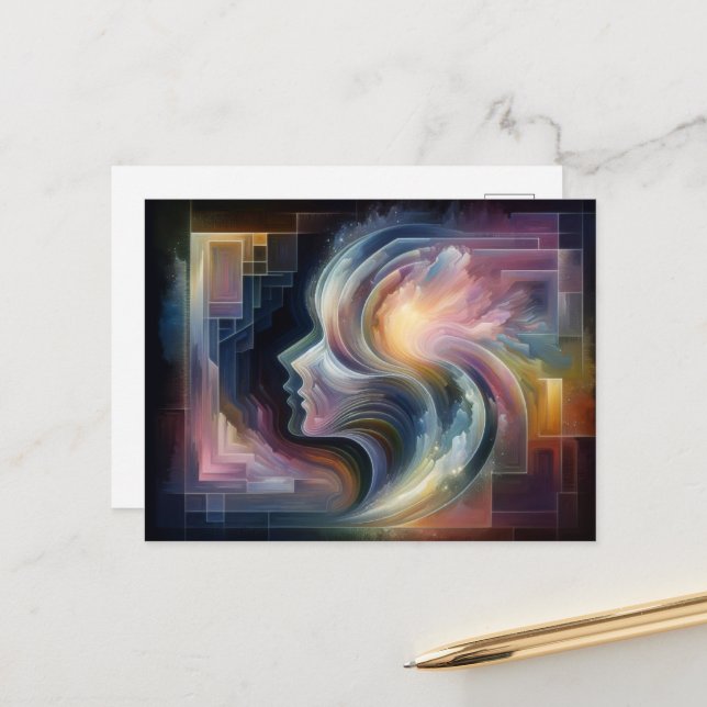 Postal Postcarta del Día de la Madre (Anverso/Reverso In Situ)