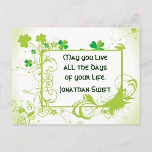 Postal Postcarta del Día de San Patricio