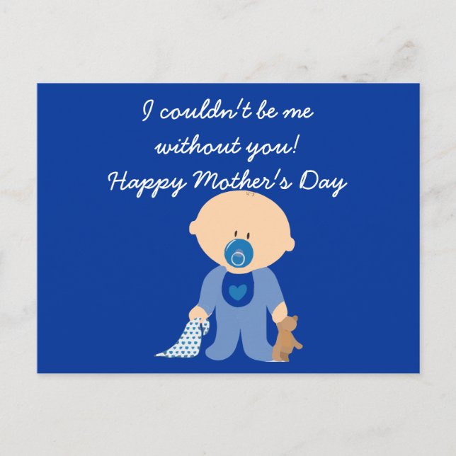 Postal Postcarta del Día de ser mi madre (Anverso)