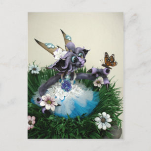 Postal Postcarta del Dragón Mariposa MD Alina