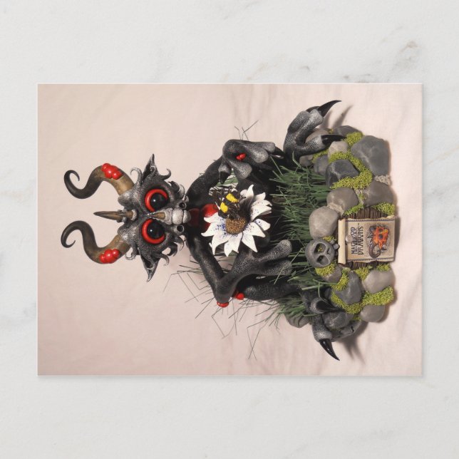 Postal Postcarta del Dragón Negro MD (Anverso)