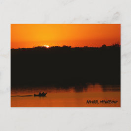 Postal Postcarta del lago Bemidji