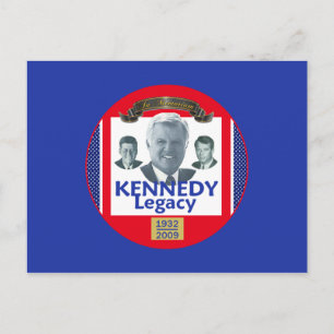 Postal Postcarta del legado de Ted Kennedy 2009
