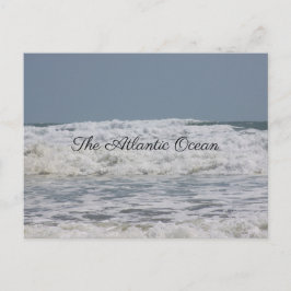 Postal Postcarta del Océano Atlántico