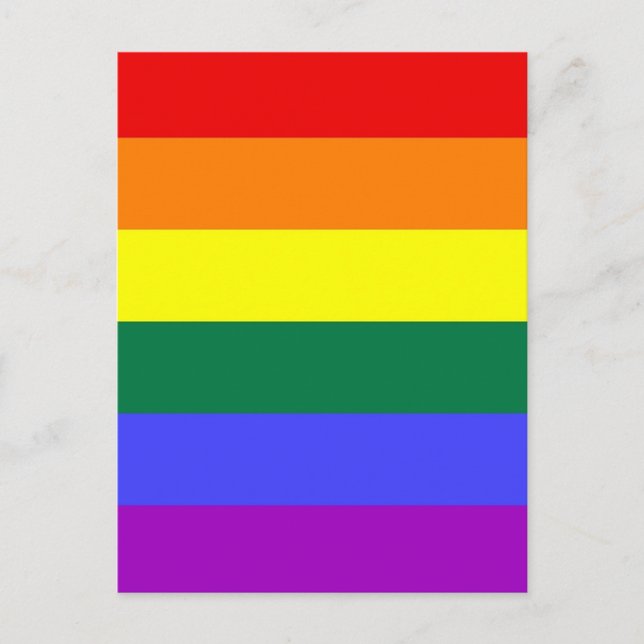Postal Postcarta del Orgullo LGBT (Anverso)