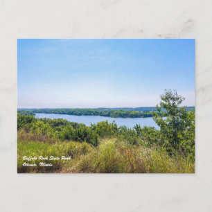Postal Postcarta del Parque Estatal Buffalo Rock