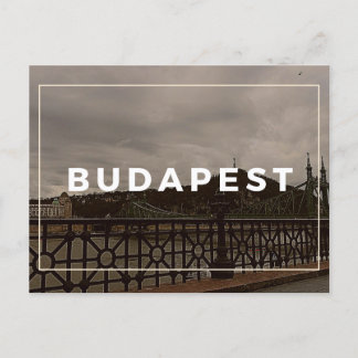 Postal Postcarta del Puente de la Libertad de Budapest