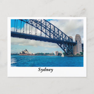 Postal Postcarta del puerto de Sydney