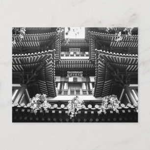 Postal Postcarta del templo budista