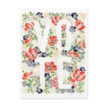 Postcarta del voto floral