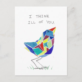 Postal Postcarta descontenta