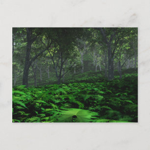 Postal Postcarta forestal prevaleciente
