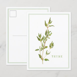 Postal Postcarta FRESCA THYME