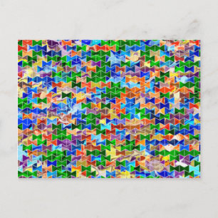 Postal Postcarta giratoria de bolas por partes