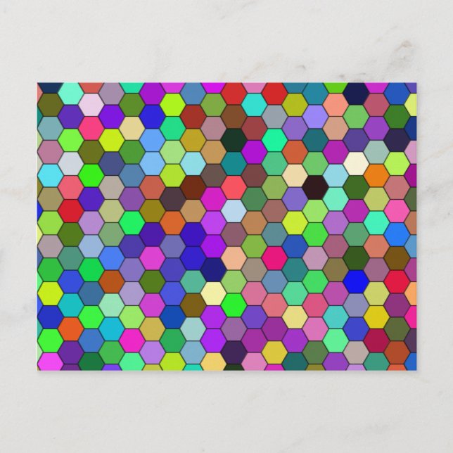 Postal Postcarta horizontal de exageraciones (Anverso)