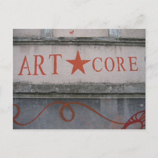 Postal Postcarta internacional de graffiti (Anverso)