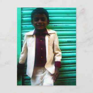 Postal Postcarta joven de Rajeesh
