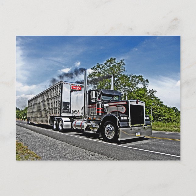 Postal Postcarta modelo B de Brown (Anverso)