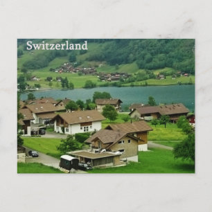 Postal Postcarta panorámica de Suiza