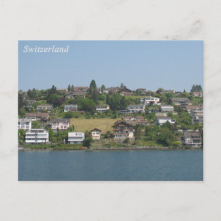 Postal Postcarta panorámica de Suiza