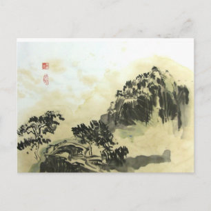 Postal Postcarta panorámica de Tea Wash