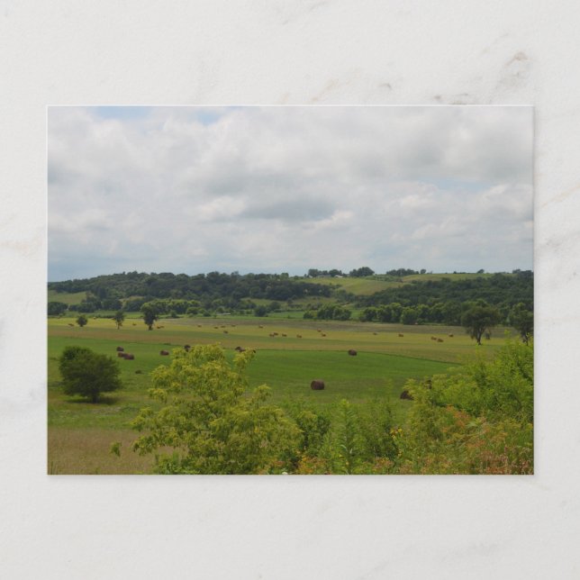 Postal Postcarta panorámica Iowa (Anverso)