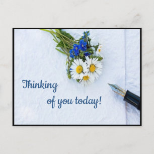 Postal Postcarta recordatoria reflexiva