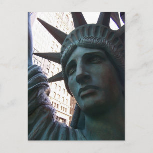 Postal Postcarta sobre el estado de la libertad