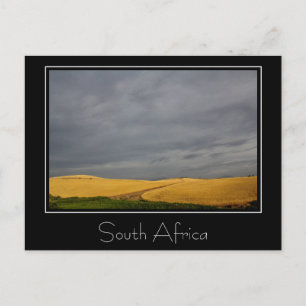 Postal Postcarta sobre el paisaje natural de Sudáfrica