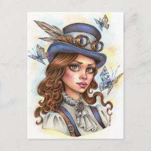 Postal Postcarta Steampunk