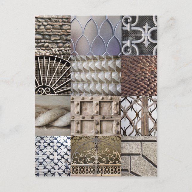 Postal Postcarta textual de Verona (Anverso)