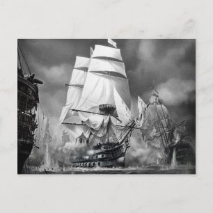 Postal Postcarta TRAFALGAR