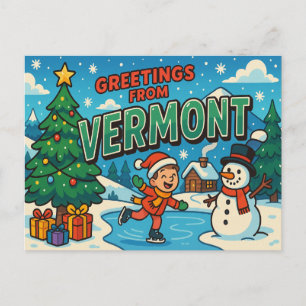 Postal Postcarta VERMONT