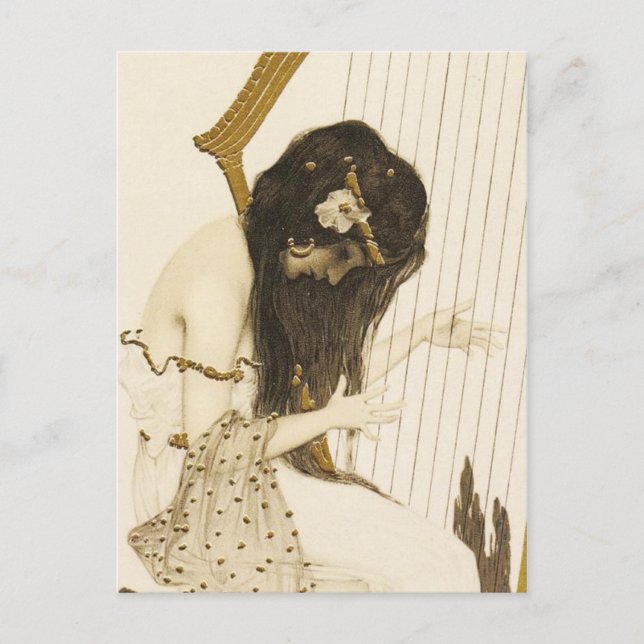 Postal Postcarta vieja vintage (Anverso)