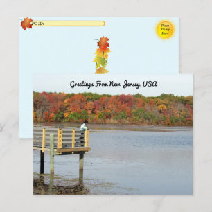 Postal Postcross - Otoño Thoughts - Helmetta NJ