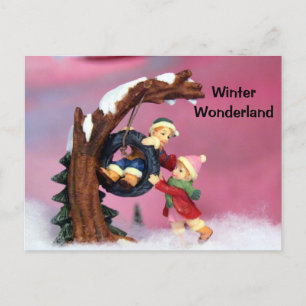 Postal Postcross - Winter Wonderland Kids Tree Swing