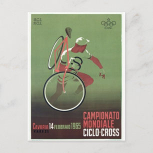 Postal poster 1965 de la Ciclo-cruz
