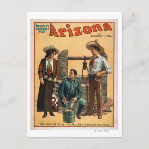 Postal Poster #3 de Arizona "El mejor juego de los Estado