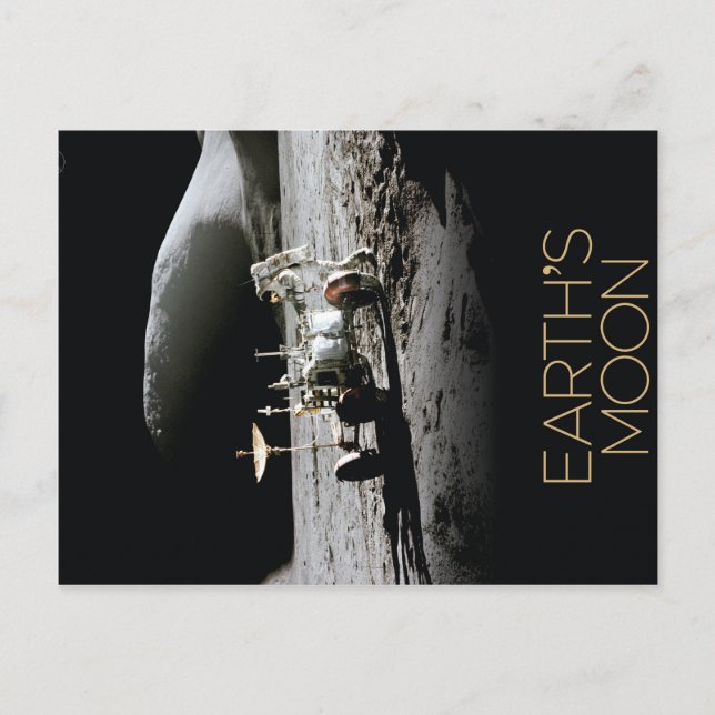 Postal Poster 3 de la luna de la NASA (Anverso)