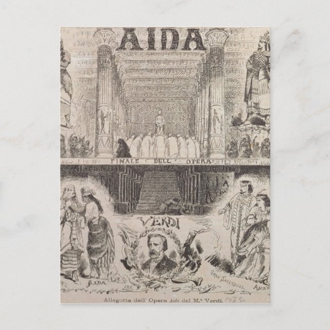 Postal Poster anunciando una actuación (Anverso)