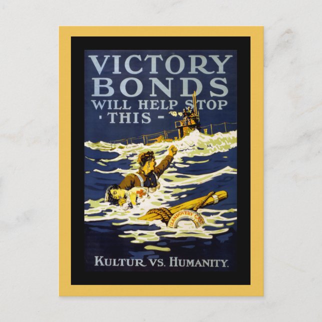 Postal Poster Art WWI (Anverso)