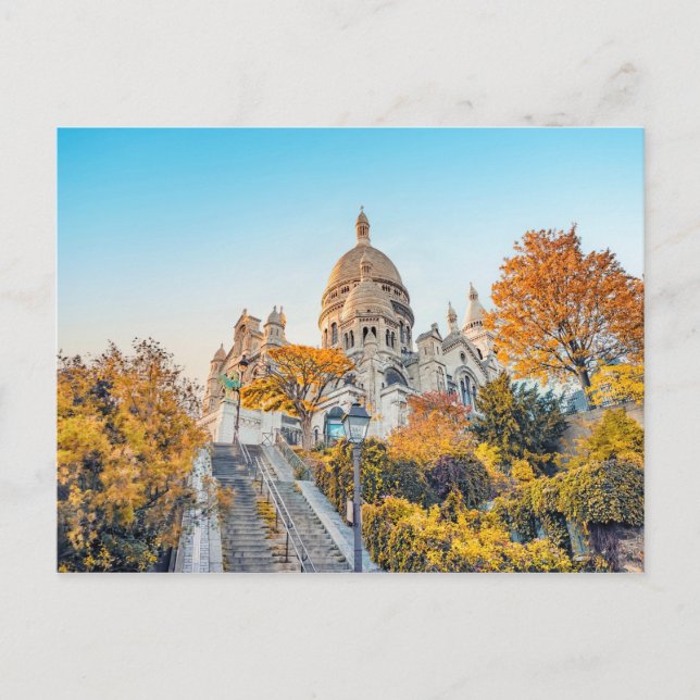 Postal Poster Beautiful Sacre Coeur (Anverso)