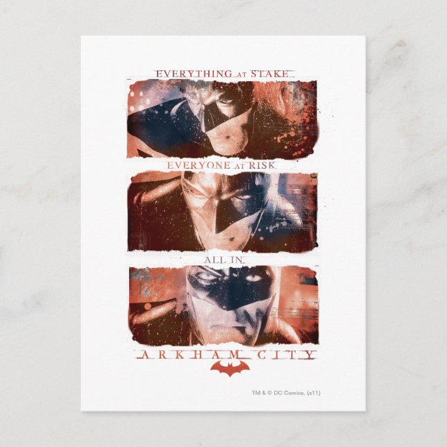 Postal POSTER CA - Todo en juego (Anverso)