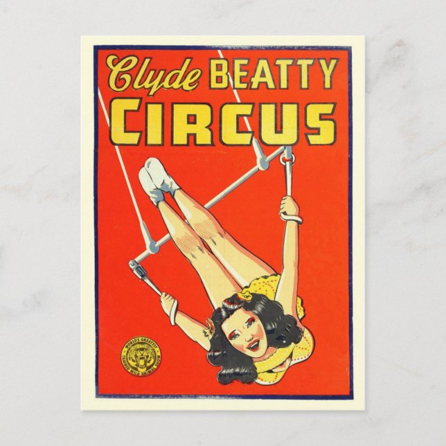 Postal Poster Circus (Anverso)