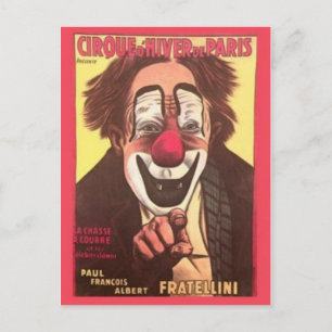 Postal Poster Circus