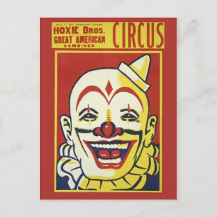 Postal Poster Circus