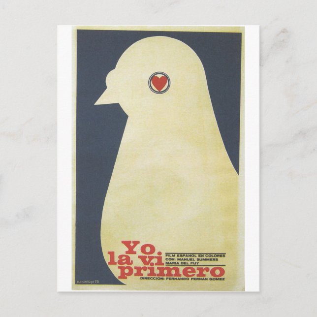 Postal Poster cubano de cine Poster de cine (Anverso)