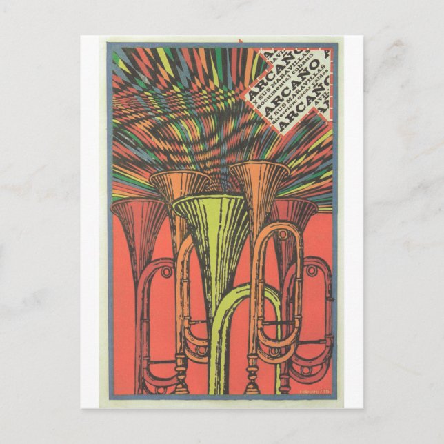 Postal Poster cubano de cine Poster de cine (Anverso)