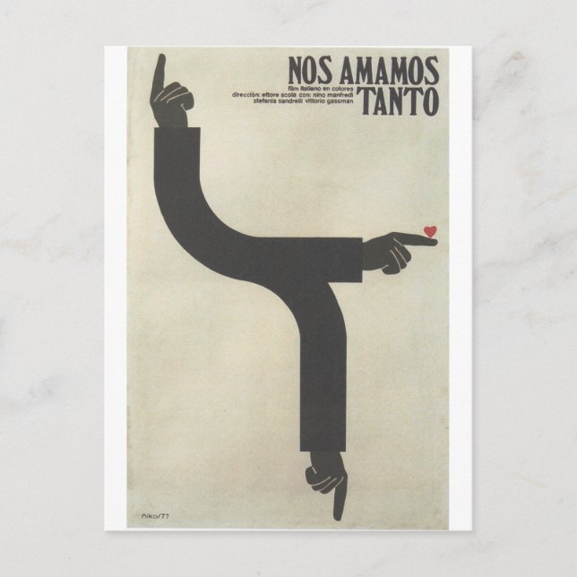 Postal Poster cubano de cine Poster de cine (Anverso)