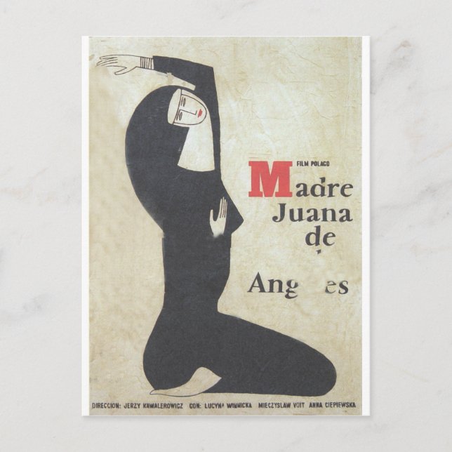 Postal Poster cubano de cine Poster de cine (Anverso)